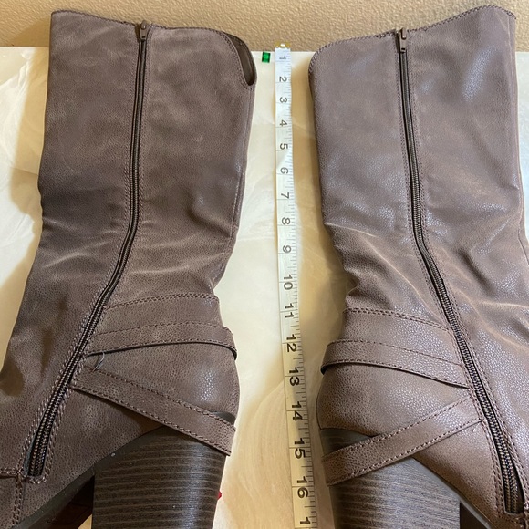 Knee high women brown Boots size 10 Riding Boot - Picture 12 of 12
